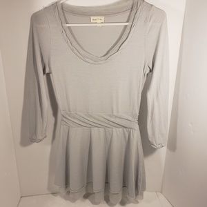 Anthropologie Meadow Rue NWOT Babydoll Blouse XS